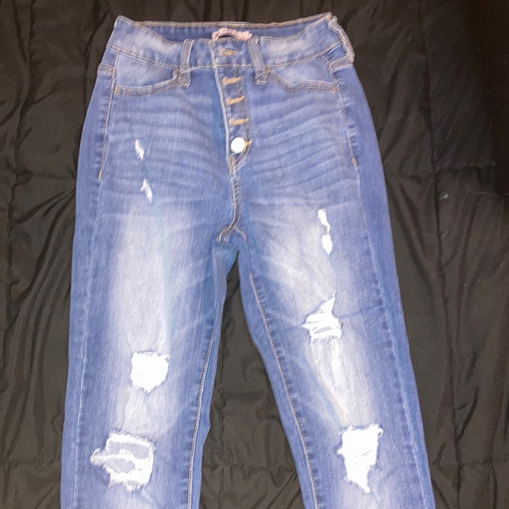 high waisted jegging